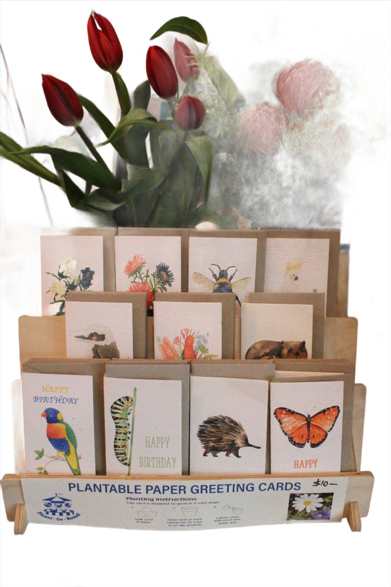 PLANTABLE PAPER GREETING CARDS